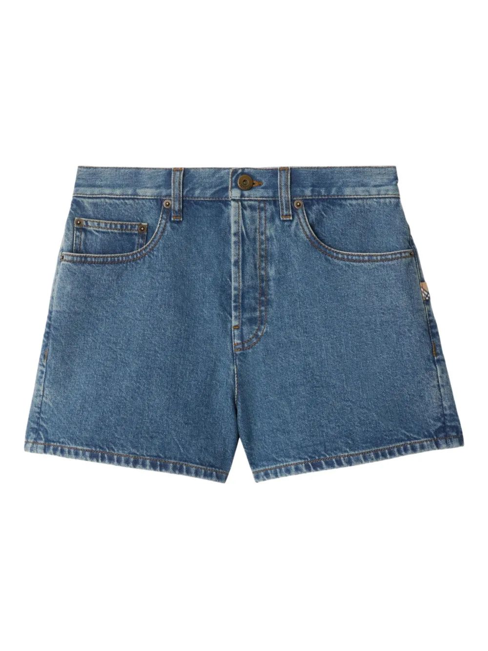 Burberry Spijkershorts Blauw