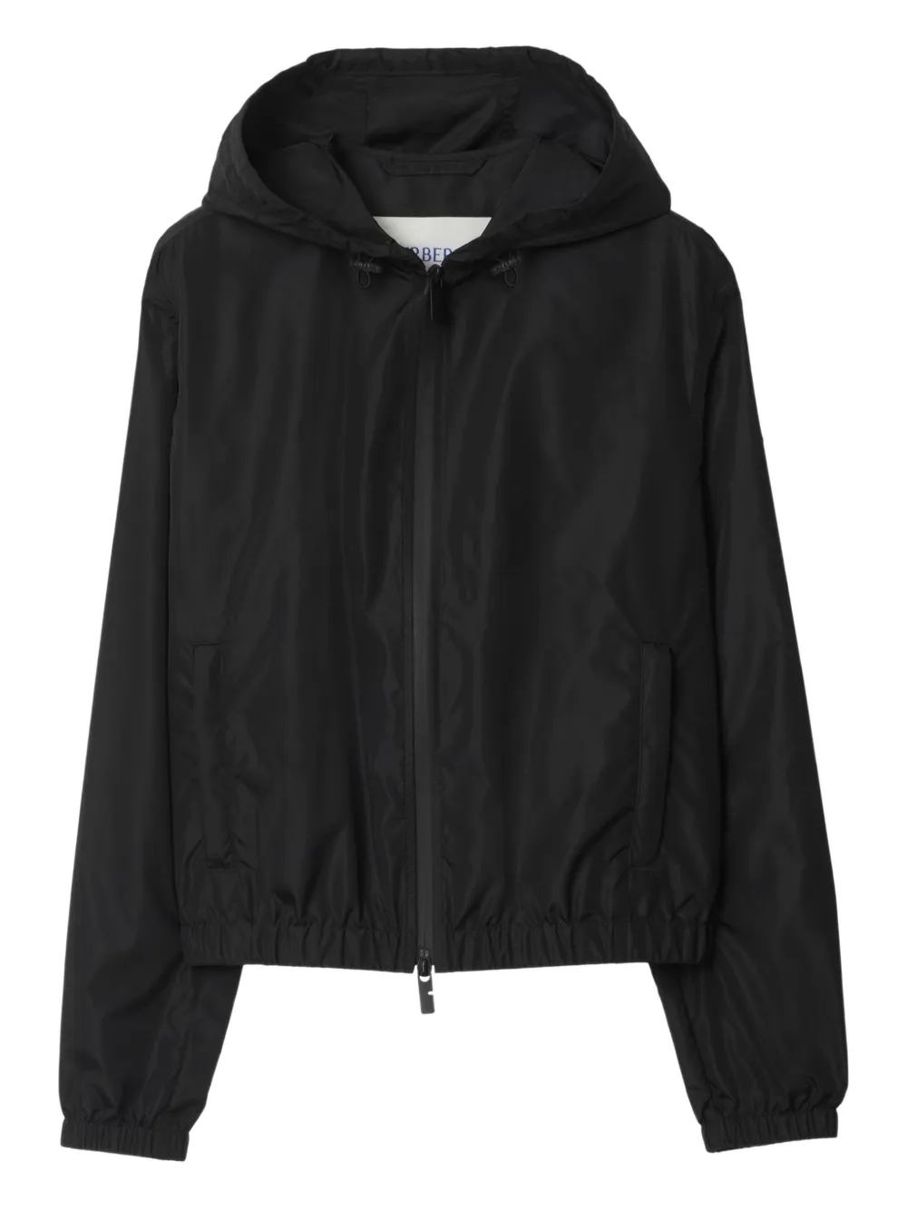 Burberry Jack met ridderprint Zwart