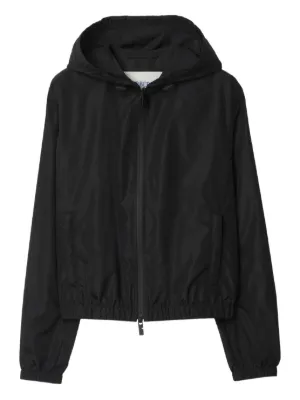 Prada Jaqueta Cropped De re-nylon | Preto | FARFETCH BR