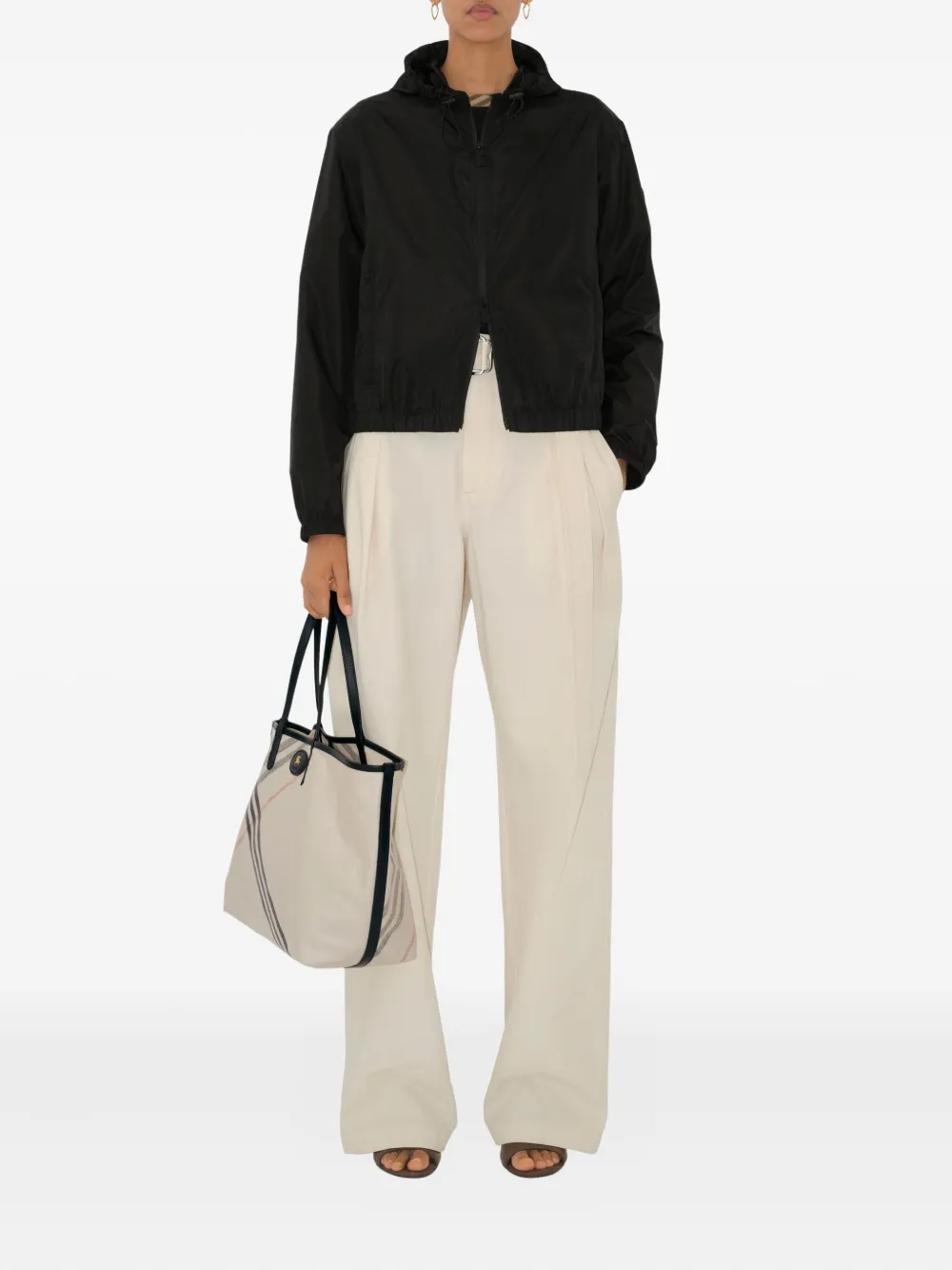 Burberry chamarra con estampado Knight | Chamarras oversize | Image 2