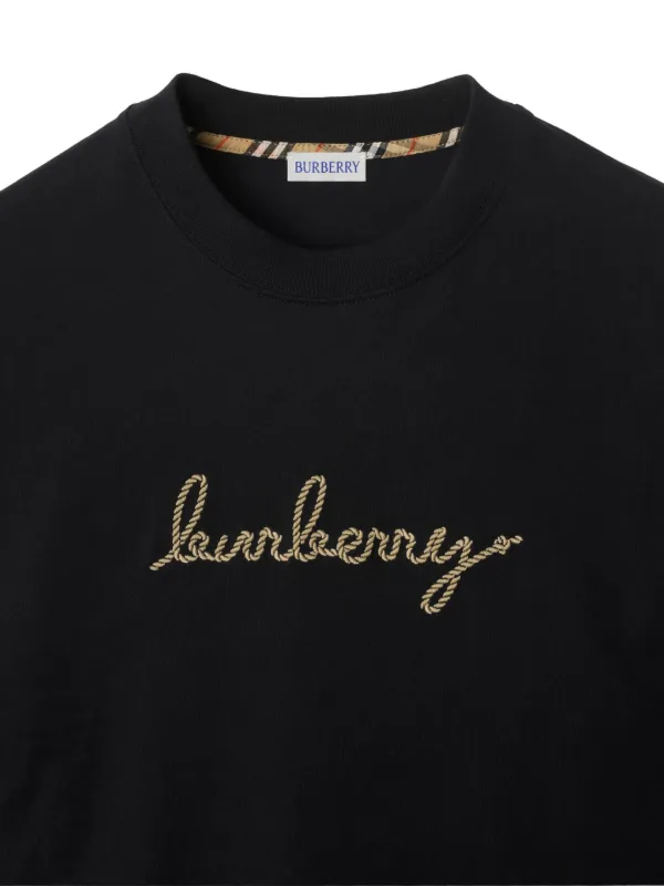 Burberry Cotton t-shirt | Black | FARFETCH ZA