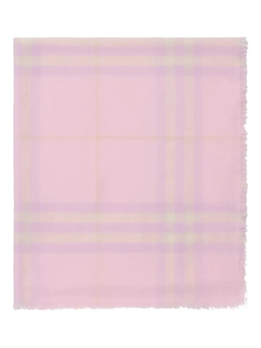 Burberry check wool scarf | Women | Image 2
