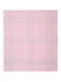 Burberry check wool scarf - Pink