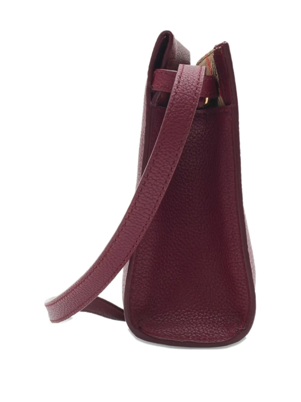 Burberry Cotswolds clutch Rood
