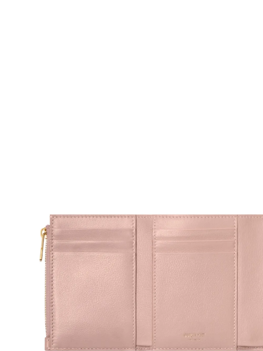 Burberry Leren portemonnee Roze