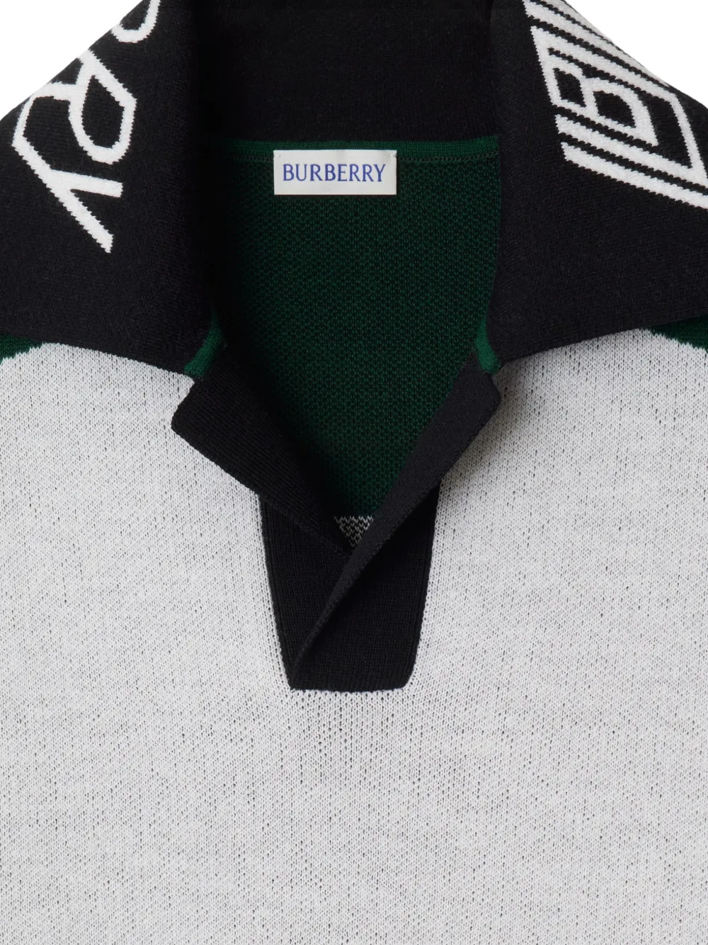 Burberry Wollen T-shirt Wit