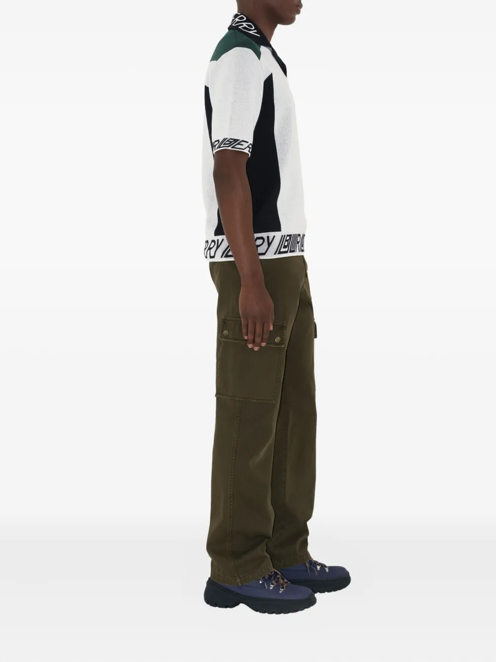 Burberry Wollen T-shirt Wit
