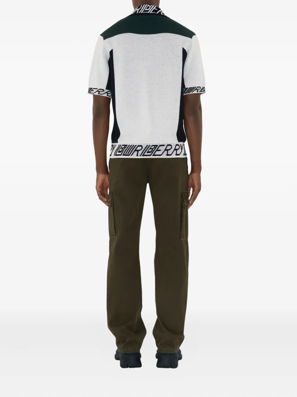 Burberry Wollen T-shirt Wit