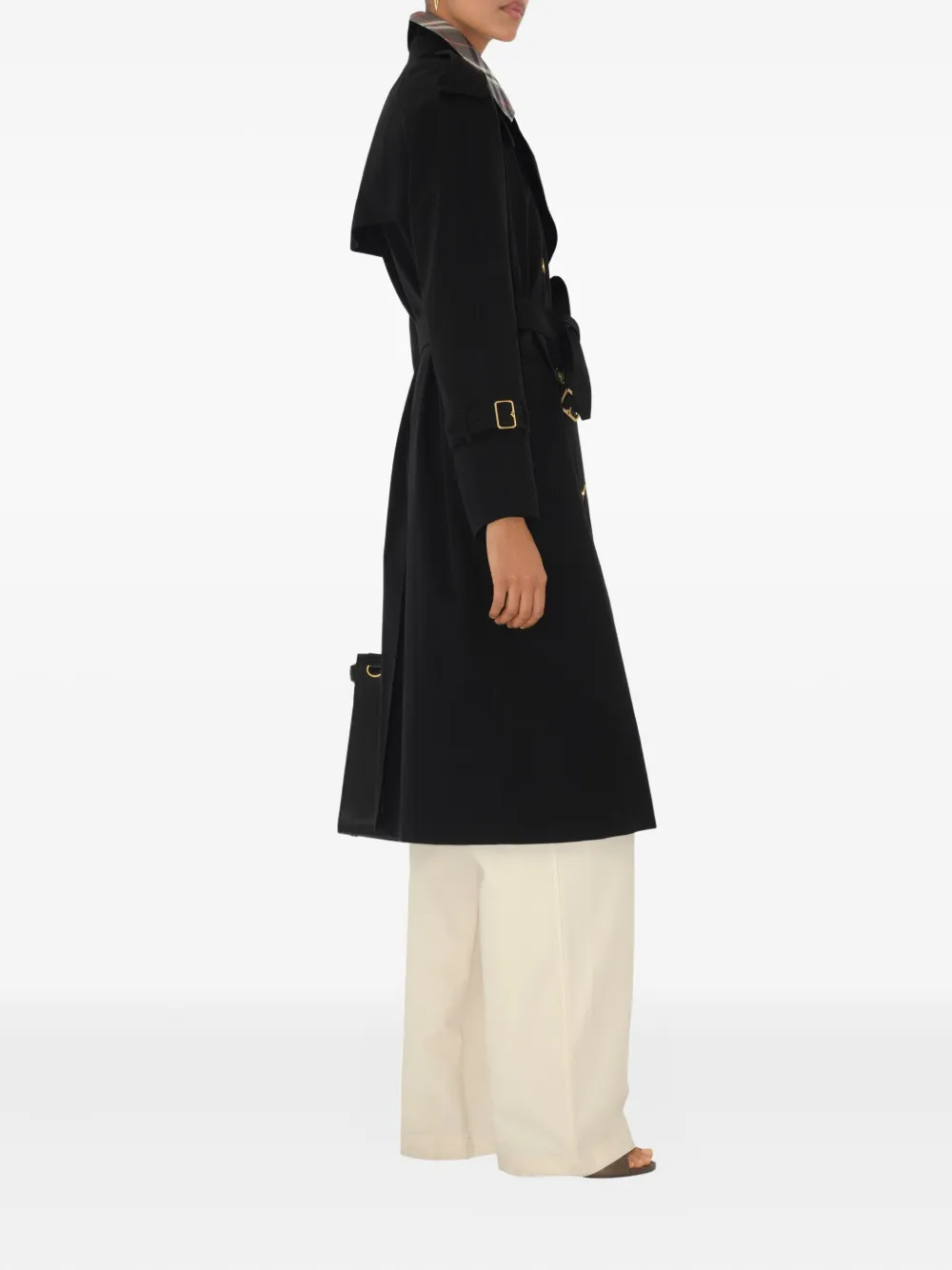 Burberry Castleford trenchcoat Zwart