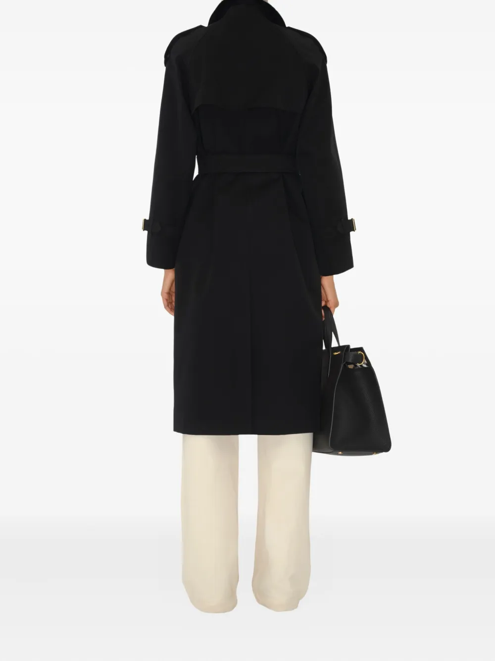 Burberry Castleford trenchcoat Zwart