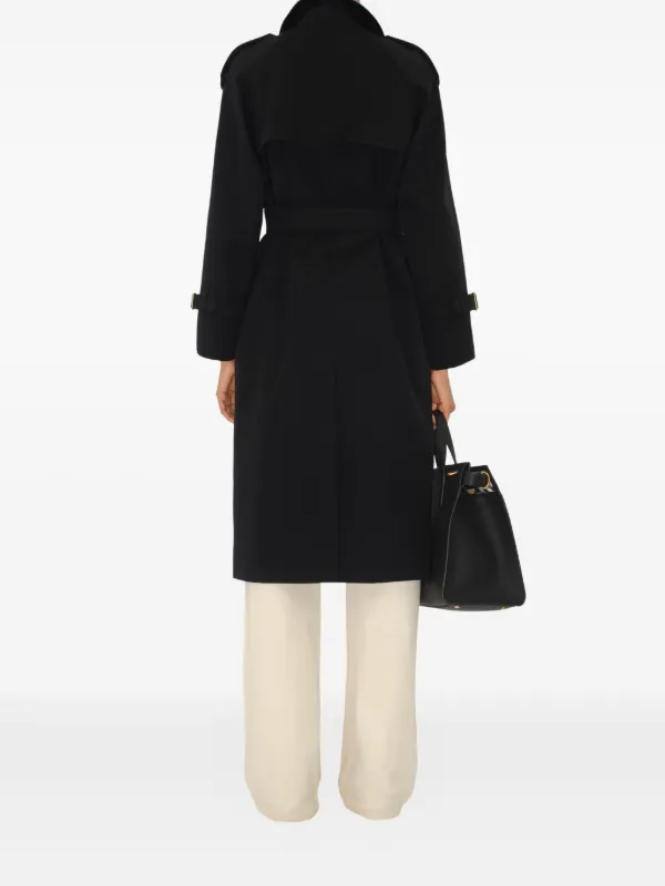 Burberry Castleford トレンチコート | ブラック | FARFETCH JP