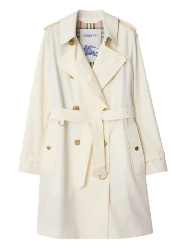 Burberry Kensington トレンチコート | ニュートラル | FARFETCH JP
