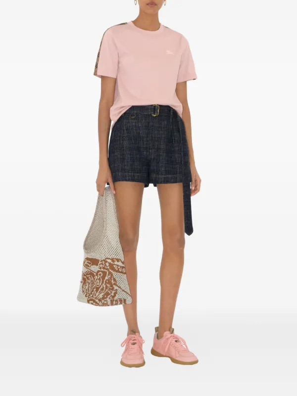 BURBERRY ピンク ロゴ Tシャツ XS Burberry ロゴ Tシャツ | ピンク | FARFETCH JP