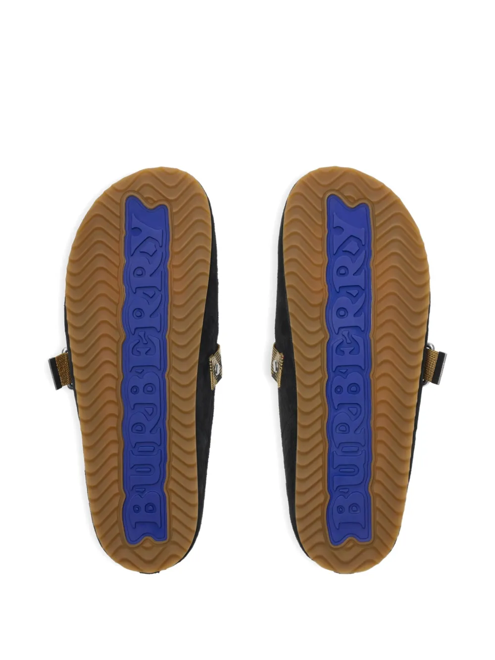 Burberry suede Urchin clogs Black
