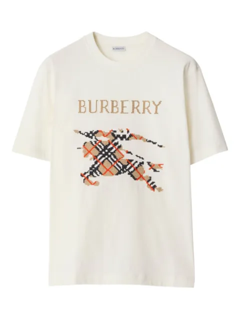 Burberry تيشيرت EKD بخياطة متقاطعة