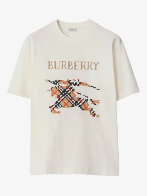 Burberry T-shirt EKD con dettaglio cuciture