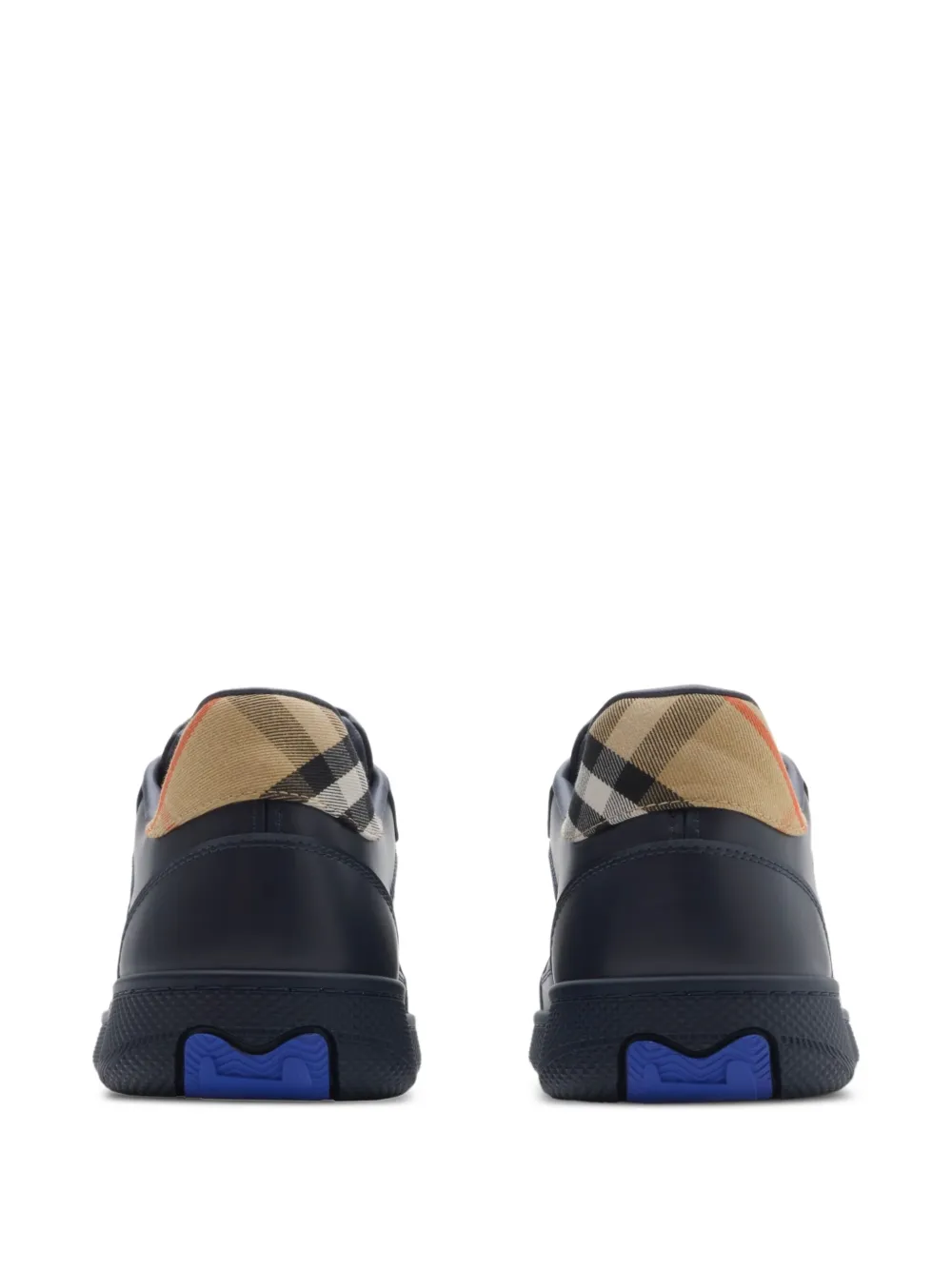 Burberry Sneakers met geruite vlakken Blauw