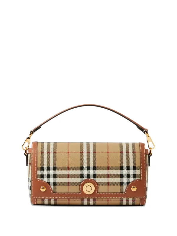 Burberry Bolsa Tote Note | Marrom | FARFETCH BR