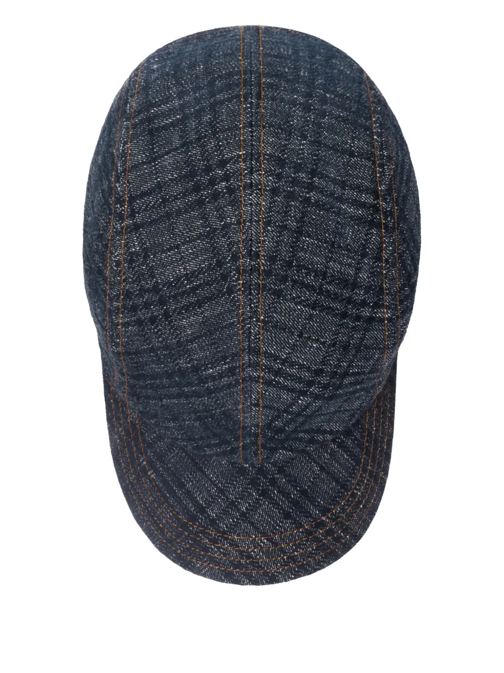 Burberry Geruite denim pet Blauw