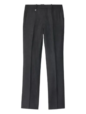 パンツ Prada wide grey slacks Prada Pleated Tailored Trousers | Grey | FARFETCH
