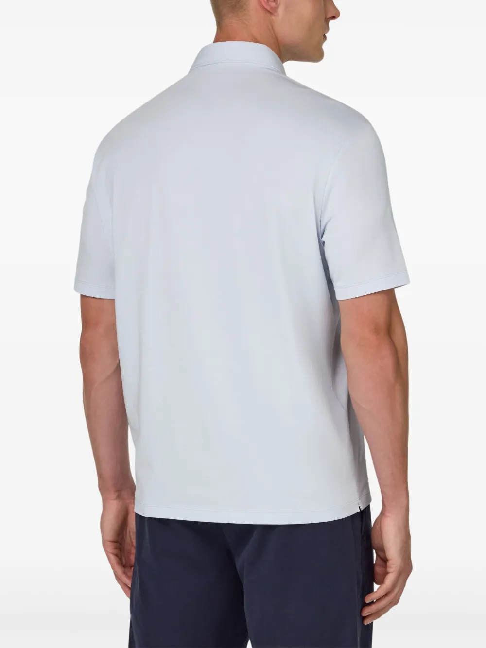 Boggi Milano Katoenen poloshirt Blauw