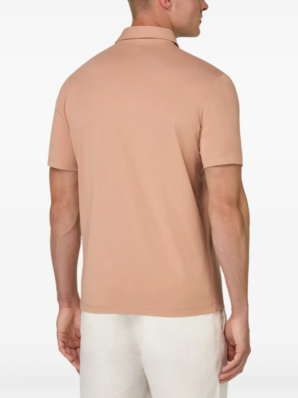 Boggi Milano Katoenen poloshirt Oranje