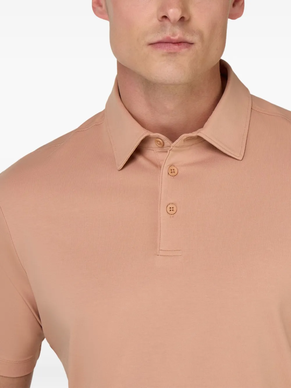 Boggi Milano Katoenen poloshirt Oranje