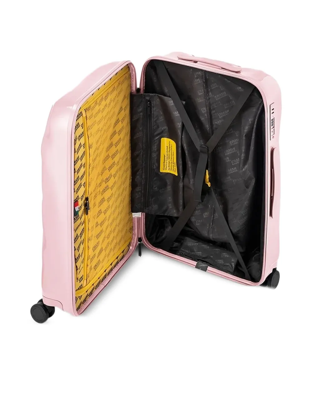  Crash Baggage Sculpted-shell Luggage - Pink 