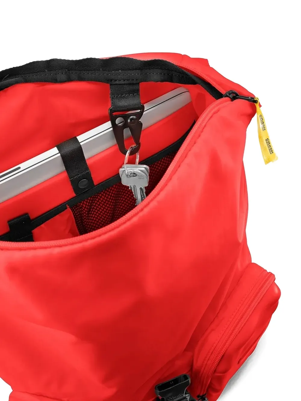Crash Baggage Rugzak met logodetail Rood