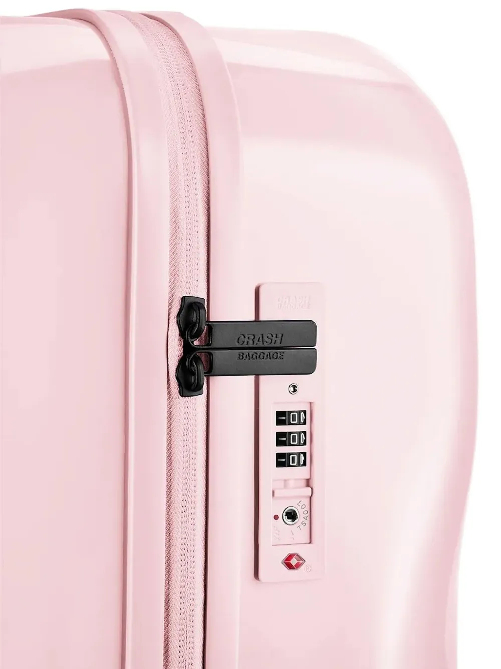 Crash Baggage Reistas met textuur Roze