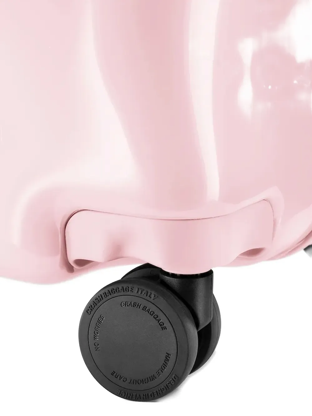 Crash Baggage Reistas met textuur Roze