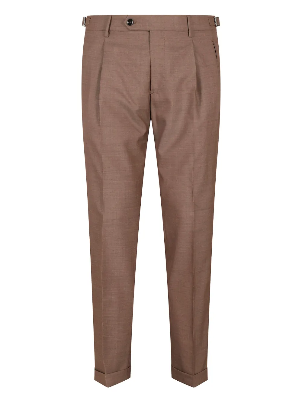 Berwich pantalones con dobladillo vuelto | marrón | Image 1