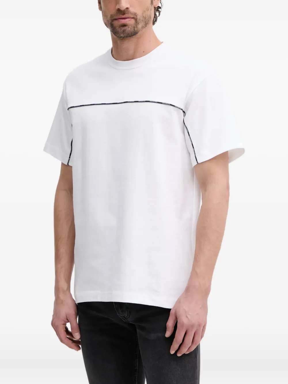 Versace Jeans Couture short-sleeve cotton T-shirt | White | Image 1