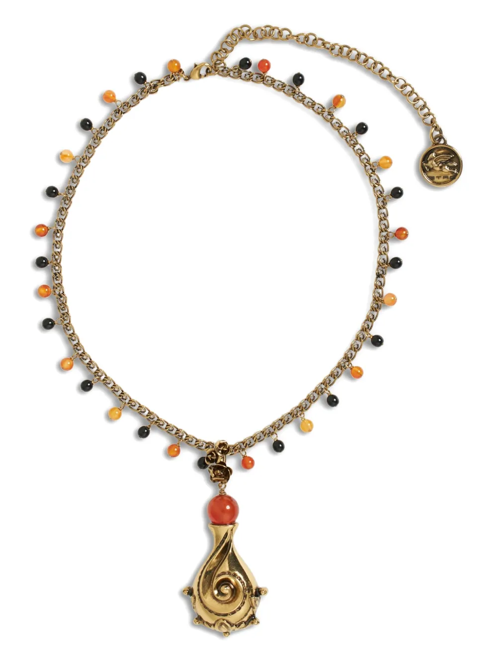 ETRO bead-pendant necklace | Gold | Image 1