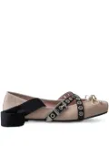 Pretty Ballerinas leather ballerina shoes - Pink