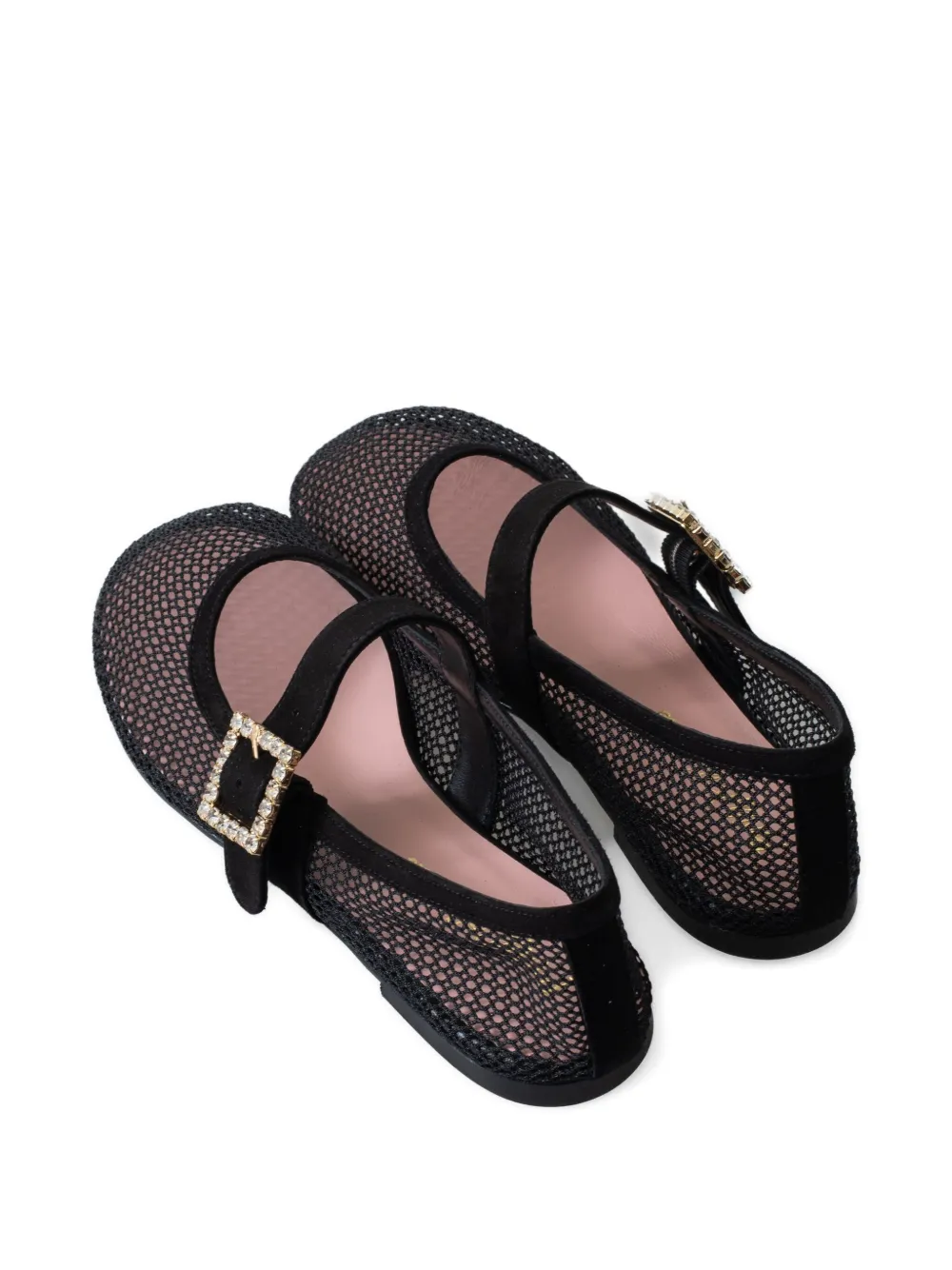 Pretty Ballerinas Georgia ballerina shoes Black