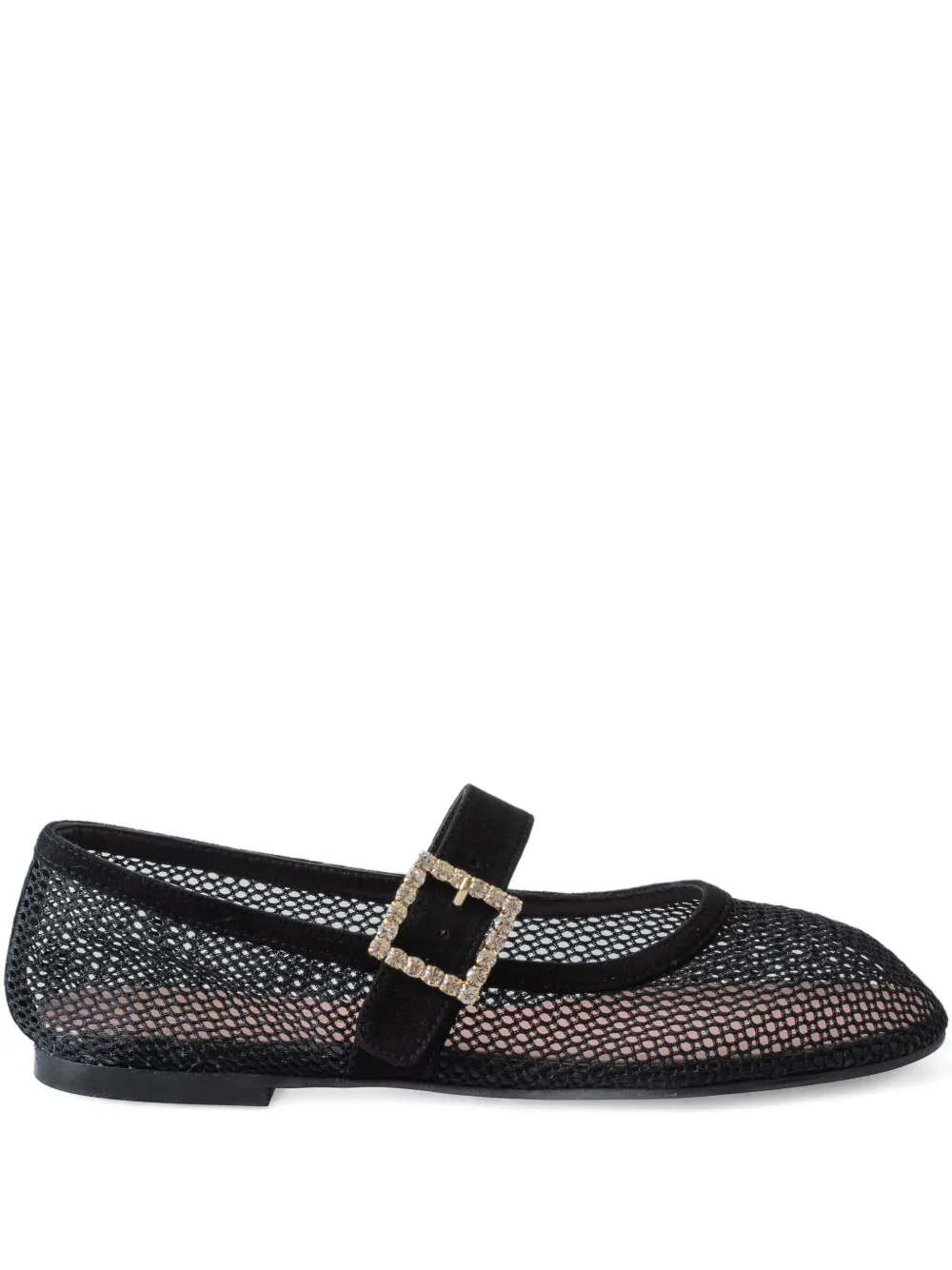 Pretty Ballerinas Georgia ballerina shoes Black