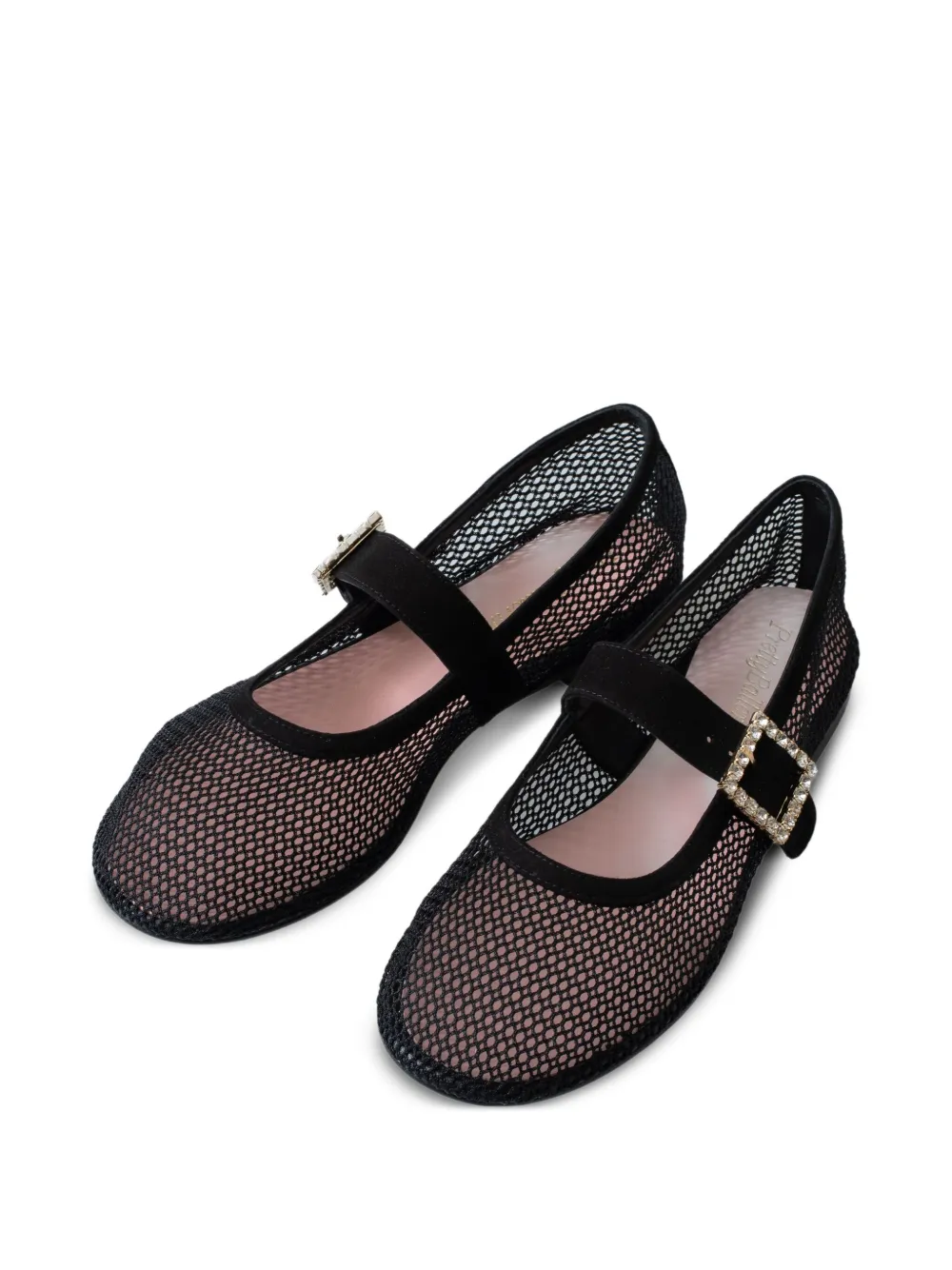 Pretty Ballerinas Georgia ballerina shoes Black