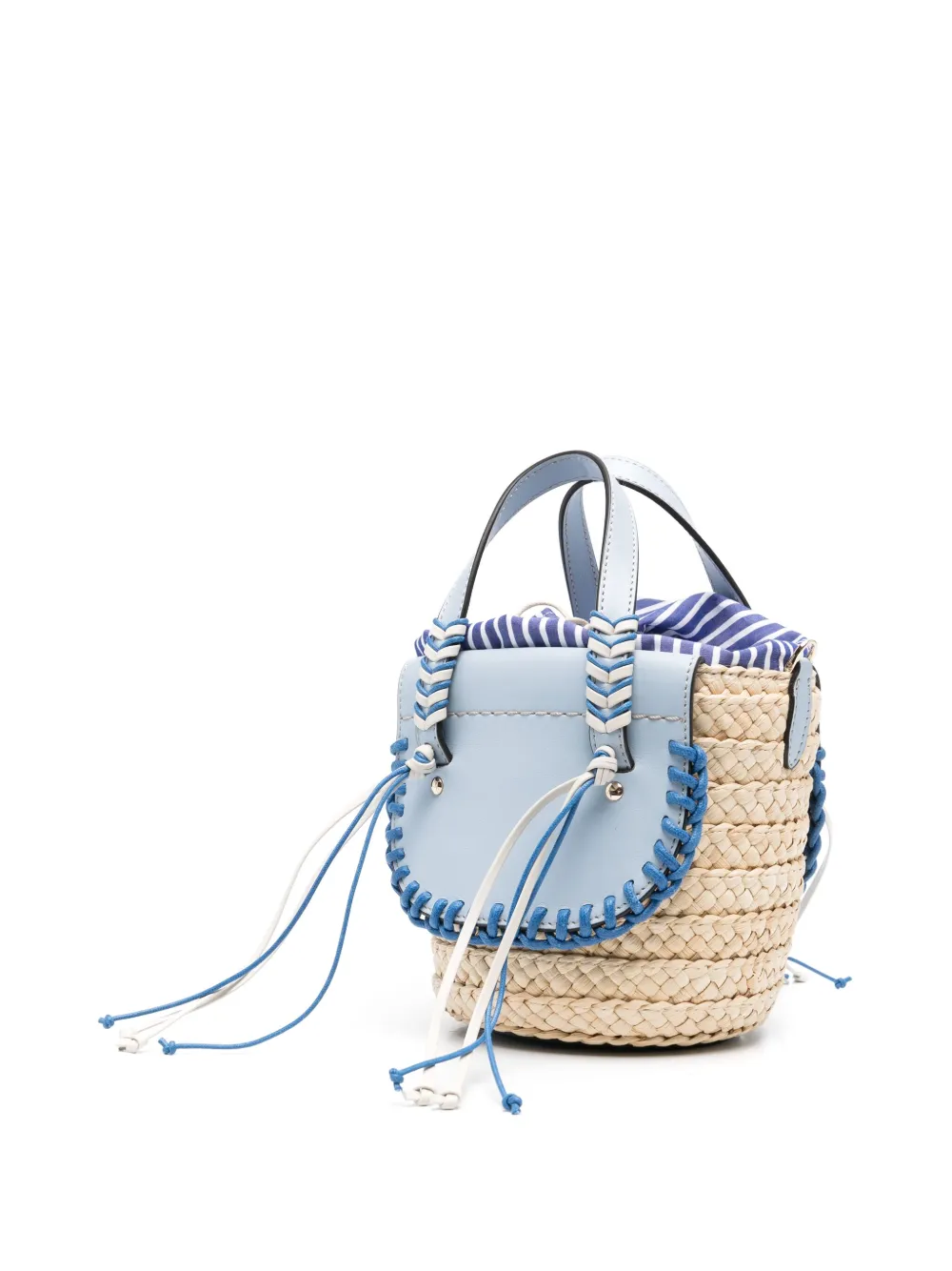 CUBA LAB Habanera bucket-tas Blauw