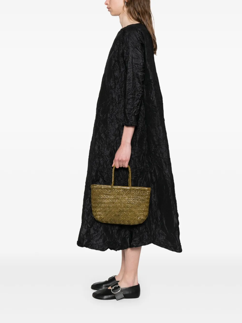 DRAGON DIFFUSION mini Flat Gora tote bag - Groen