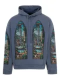 Who Decides War printed hoodie - Blue