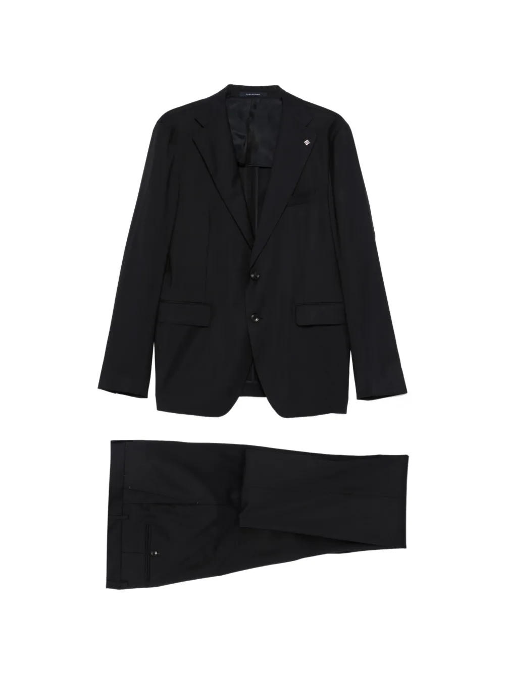 Tagliatore wool single-breasted suit - Blu
