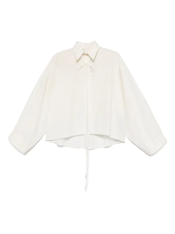 MM6 Maison Margiela コットン シャツ | ホワイト | FARFETCH JP