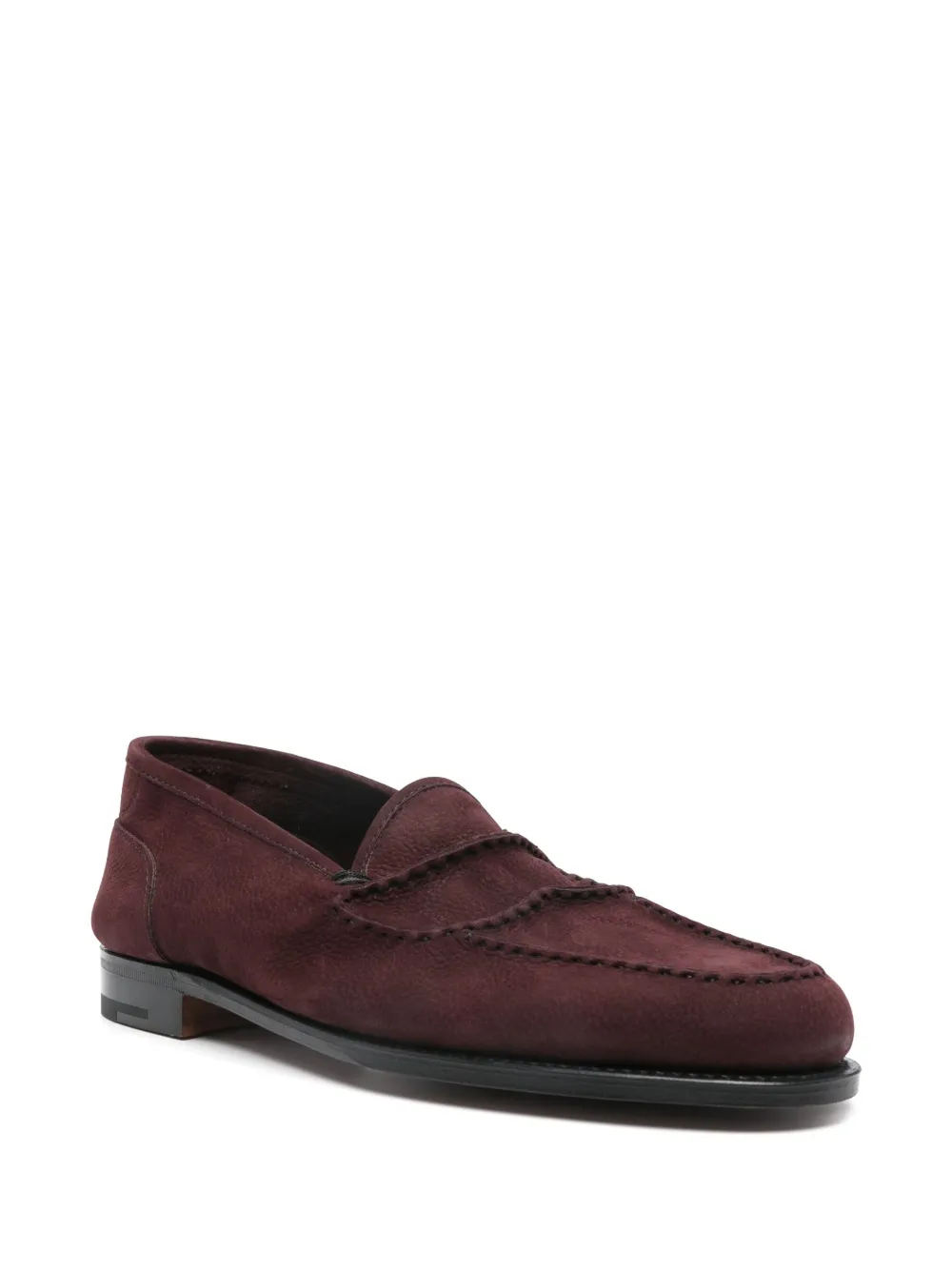 John Lobb Lopez loafers - Rood