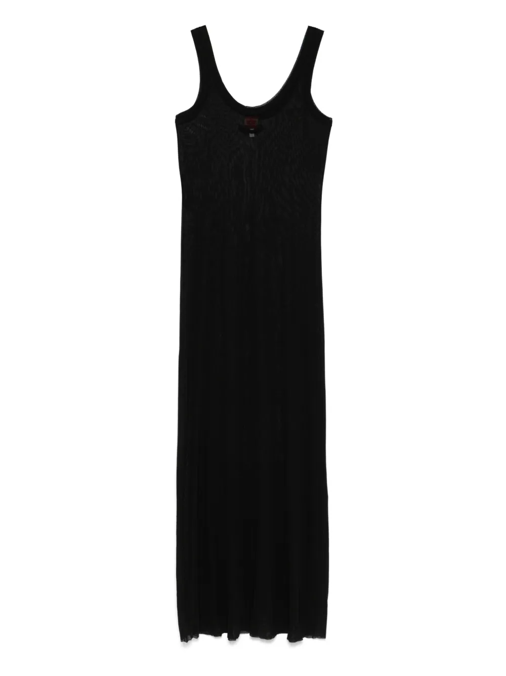 Jean Paul Gaultier Pre-Owned 2000s mouwloze maxi-jurk - Zwart