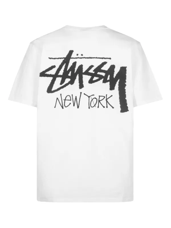 Stüssy Basic T-shirt | White | FARFETCH