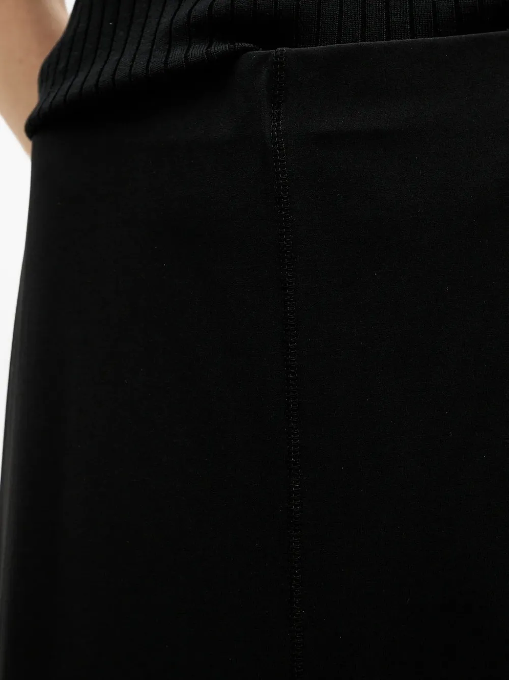 Day Birger Et Mikkelsen Straight midi-rok met naden Zwart
