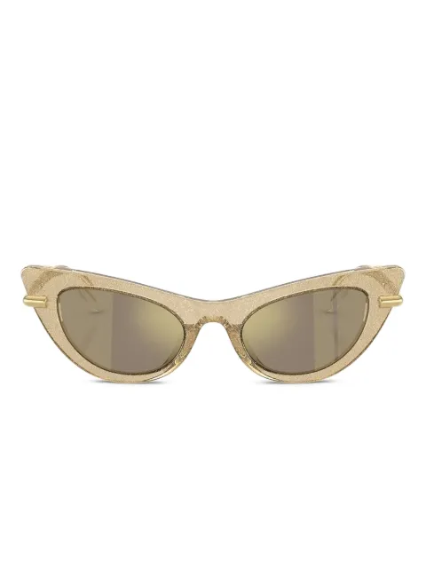 Dolce & Gabbana Kids glitter-frame cat-eye sunglasses