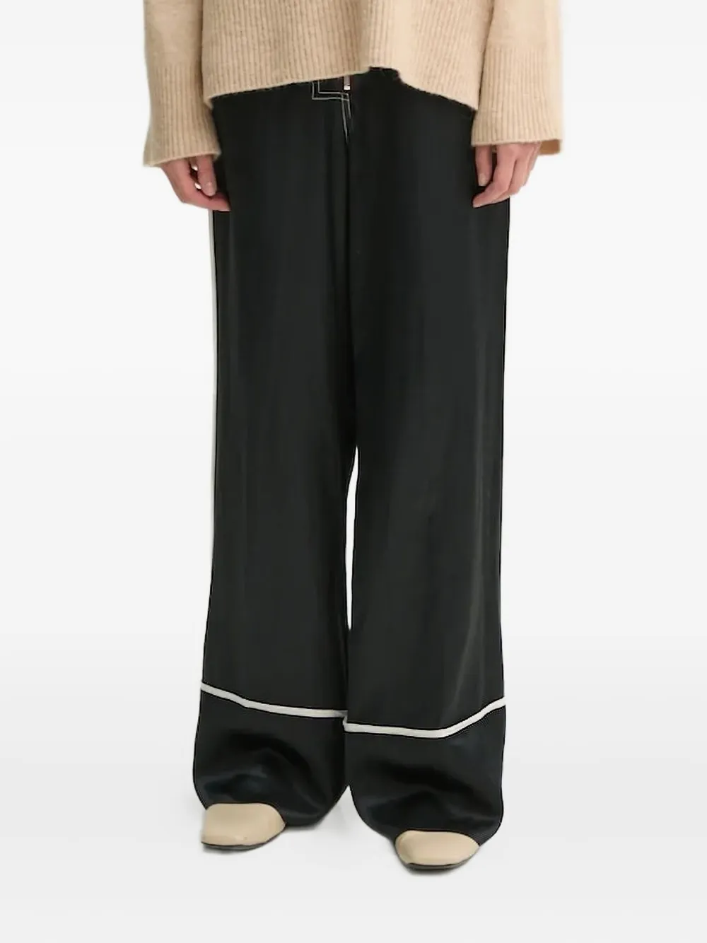 Day Birger Et Mikkelsen satin-piping trousers | Black | Image 1