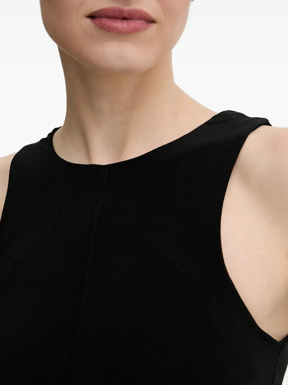 Day Birger Et Mikkelsen Round-neck Sleeveless Top In Black